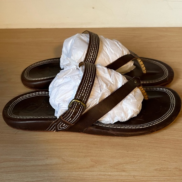 Olukai Mana Lua sandals dark java - Picture 2 of 6